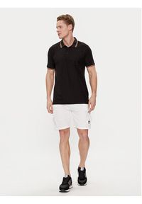 Brave Soul Szorty sportowe MSRT-516FALCO Biały Slim Fit. Kolor: biały. Materiał: syntetyk. Styl: sportowy #3