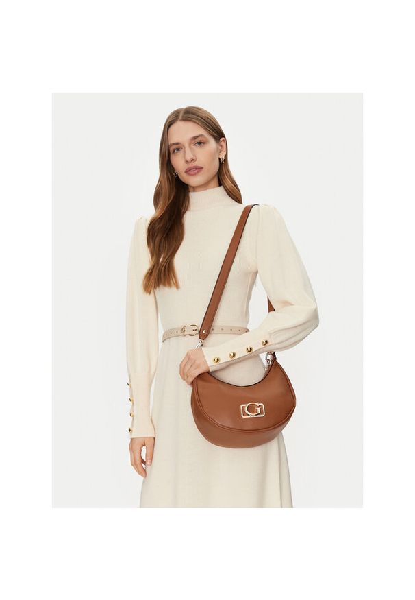 Torebka Guess. Kolor: brązowy