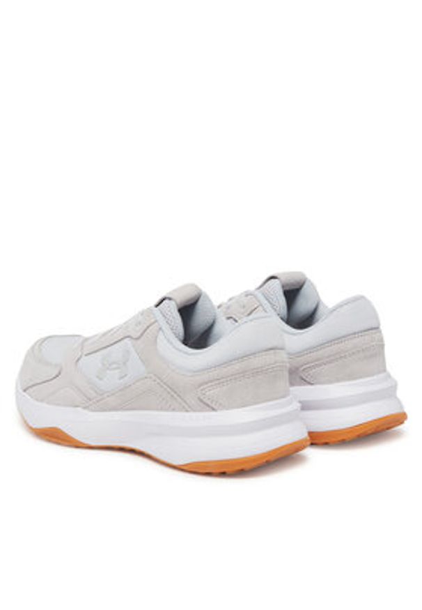 Under Armour Sneakersy UA W Edge SUEDE 6003014 Szary. Kolor: szary. Materiał: skóra, zamsz