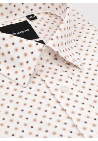 Pako Lorente - PAKO LORENTE – Biała koszula w kwiatowy print. Kolor: biały. Materiał: bawełna, elastan. Długość rękawa: długi rękaw. Długość: długie. Wzór: nadruk, kwiaty #3