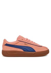 Puma Sneakersy Club Klassika SD 400718 04 Różowy. Kolor: różowy. Materiał: zamsz, skóra