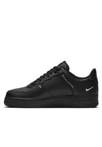 Buty do chodzenia męskie Nike Air Force 1 LV8 Utility. Kolor: czarny. Materiał: syntetyk, tkanina, skóra, materiał. Model: Nike Air Force. Sport: turystyka piesza
