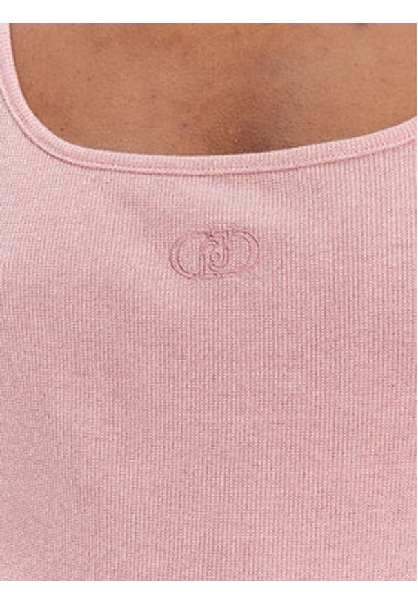 Liu Jo Sport Top TA6173 J3845 Różowy Regular Fit. Kolor: różowy. Materiał: wiskoza. Styl: sportowy