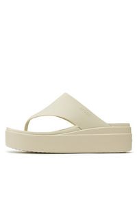 Crocs Japonki Crocs Brooklyn Flip 208727 Beżowy. Kolor: beżowy #3