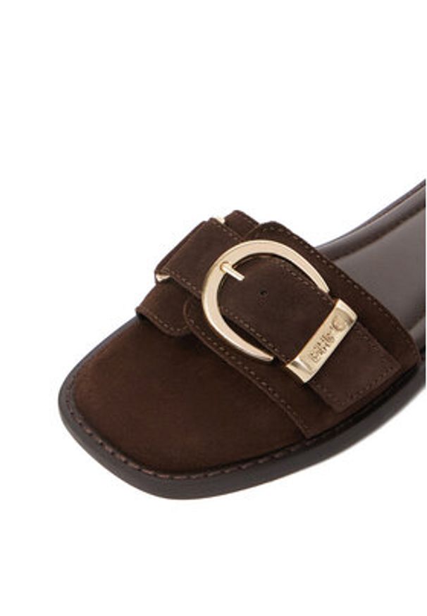 Beverly Hills Polo Club Klapki EO-WI16-ALYSHA-01 Brązowy. Kolor: brązowy. Materiał: zamsz, skóra