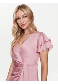 DKNY Sukienka koktajlowa DD2KM406 Różowy Regular Fit. Kolor: różowy. Materiał: syntetyk. Styl: wizytowy #4
