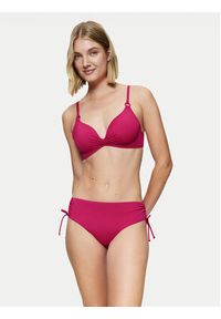Triumph Dół od bikini Summer Mix&Match 10222232 Różowy. Kolor: różowy. Materiał: syntetyk
