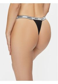 Hugo - HUGO Komplet stringów 50502802 Czarny. Kolor: czarny. Materiał: bawełna #4