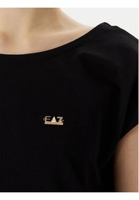 EA7 Emporio Armani Sukienka letnia 7W001478 AF10373 UC001 Czarny Relaxed Fit. Kolor: czarny. Materiał: bawełna. Sezon: lato #5