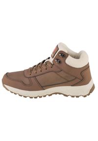 Buty trekkingowe damskie, Campus Rosa. Kolor: brązowy. Materiał: guma, skóra, tkanina, materiał, syntetyk