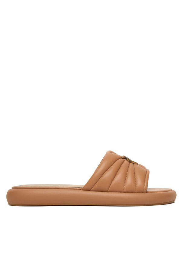 Pinko - PINKO Klapki Fiona 03 SD0525 P003 Beżowy. Kolor: beżowy. Materiał: skóra