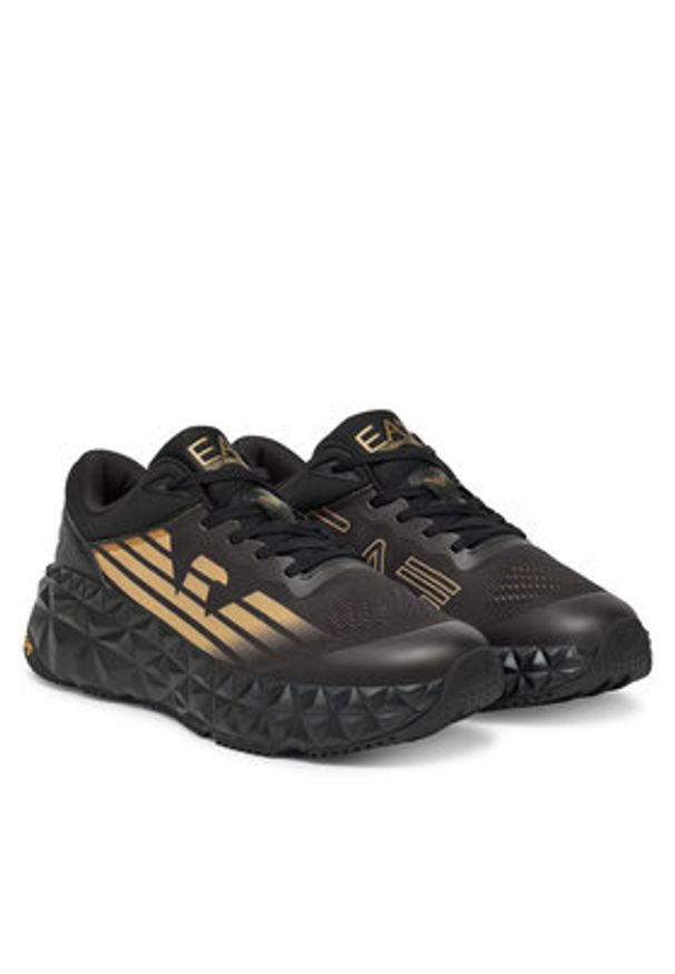 EA7 Emporio Armani Sneakersy X8X239 XK432 U106 Czarny. Kolor: czarny. Materiał: materiał