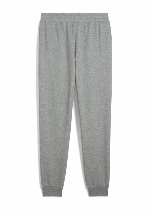 Puma - Męskie spodnie dresowe Essentials z logo No. 1 PUMA Medium Gray Heather. Kolor: szary. Materiał: dresówka