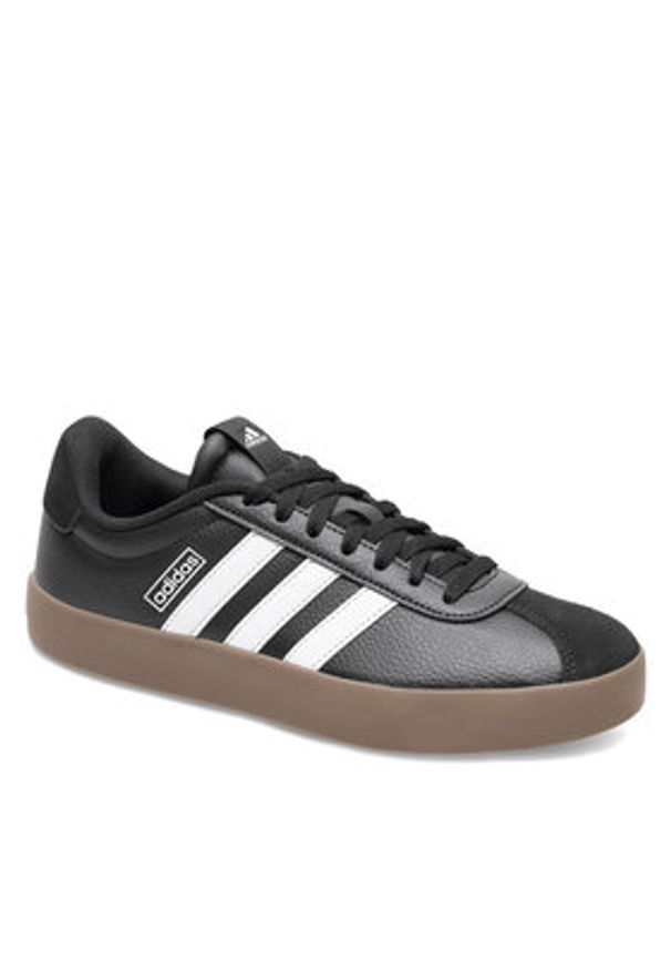 Adidas - adidas Sneakersy VL COURT 3.0 ID6286 Czarny. Kolor: czarny. Materiał: syntetyk