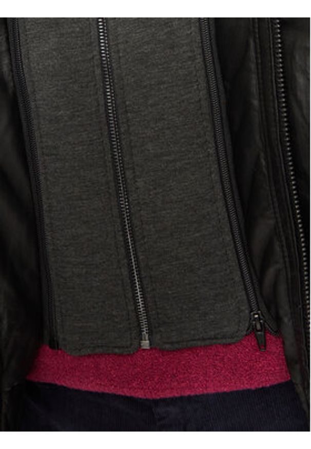 Milestone Kurtka skórzana Wesley 431040 21085 Czarny Regular Fit. Kolor: czarny. Materiał: skóra