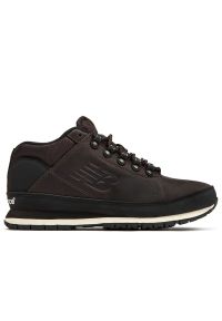 Buty New Balance H754LLB - brązowe. Okazja: na spacer, na co dzień. Kolor: brązowy. Materiał: skóra. Szerokość cholewki: normalna. Sezon: zima. Sport: turystyka piesza