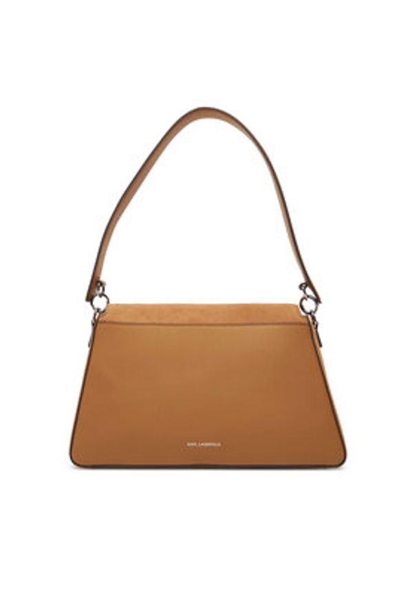 Karl Lagerfeld - KARL LAGERFELD Torebka A3W30064 Brązowy. Kolor: brązowy. Materiał: zamszowe, skórzane