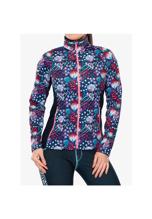 CRAZY - Bluza rozpinana damska Crazy Pull Wonder Magic. Kolor: niebieski