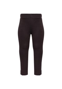 Dziecięce legginsy wełniane Hummel Mini. Kolor: wielokolorowy, czarny, szary, brązowy. Materiał: wełna