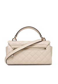 Guess Torebka Idra HWGG81 57200 Beżowy. Kolor: beżowy. Materiał: skórzane