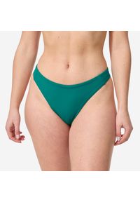 OLAIAN - Dół kostiumu kąpielowego surfingowego damski Olaian Nais. Kolor: zielony. Materiał: poliester, materiał, elastan, poliamid #1