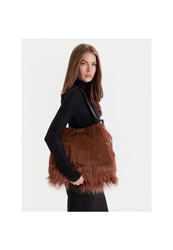 Torebka Marciano Guess. Kolor: brązowy