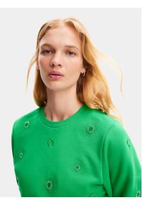 Desigual Bluza Joyta 24SWSK07 Zielony Regular Fit. Kolor: zielony. Materiał: bawełna