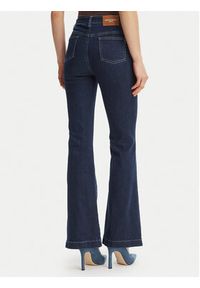 Rinascimento Jeansy CFC0127397003 Granatowy Flare Fit. Kolor: niebieski #3