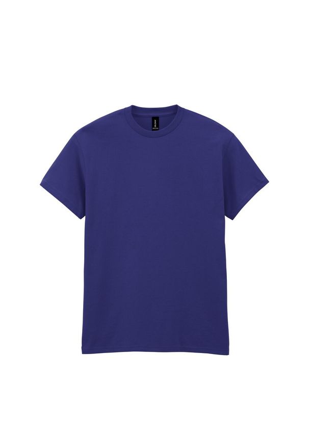 GILDAN - Ciężka Bawełniana Koszulka Unisex Dla Dorosłych. Kolor: niebieski. Materiał: bawełna