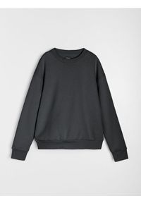 Sinsay - Bluza crewneck basic - szary. Kolor: szary #1