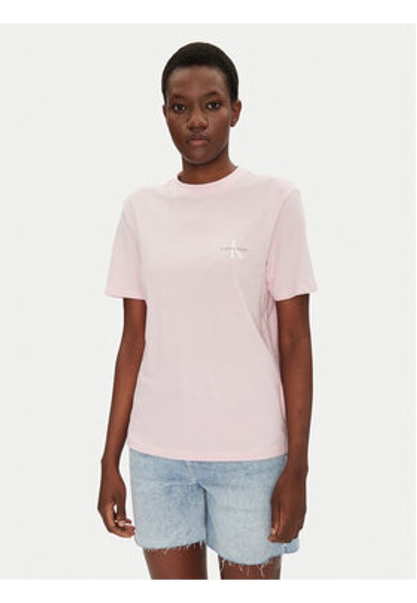 Calvin Klein Jeans Komplet t-shirtów LV047C905G Kolorowy Regular Fit. Materiał: bawełna. Wzór: kolorowy