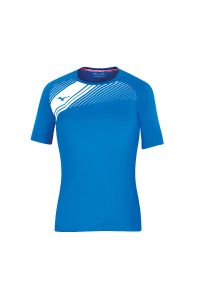 Damski jersey Mizuno Team Iwata Game. Kolor: niebieski. Materiał: jersey. Sport: piłka nożna #1