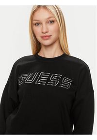 Guess Bluza Skylar V4GQ07 K8802 Czarny Relaxed Fit. Kolor: czarny. Materiał: syntetyk, bawełna #5