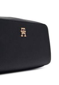 TOMMY HILFIGER - Tommy Hilfiger Torebka Th Grace Camera Bag AW0AW18863 Czarny. Kolor: czarny. Materiał: skórzane #3
