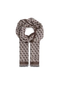 Guess Szal Izzy (JB) Scarves AW9452 POL03 Brązowy. Kolor: brązowy. Materiał: bawełna #1