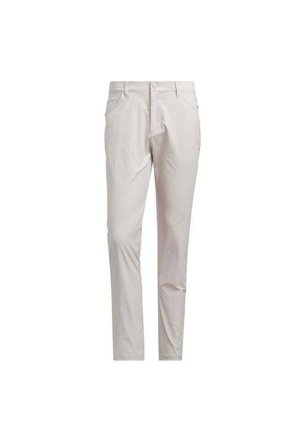Adidas - Spodnie Ultimate365 Five-Pocket. Kolor: szary. Materiał: materiał. Sport: golf