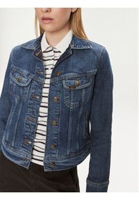 Lee Kurtka jeansowa Rider 112341297 Niebieski Regular Fit. Kolor: niebieski. Materiał: lyocell, bawełna #5