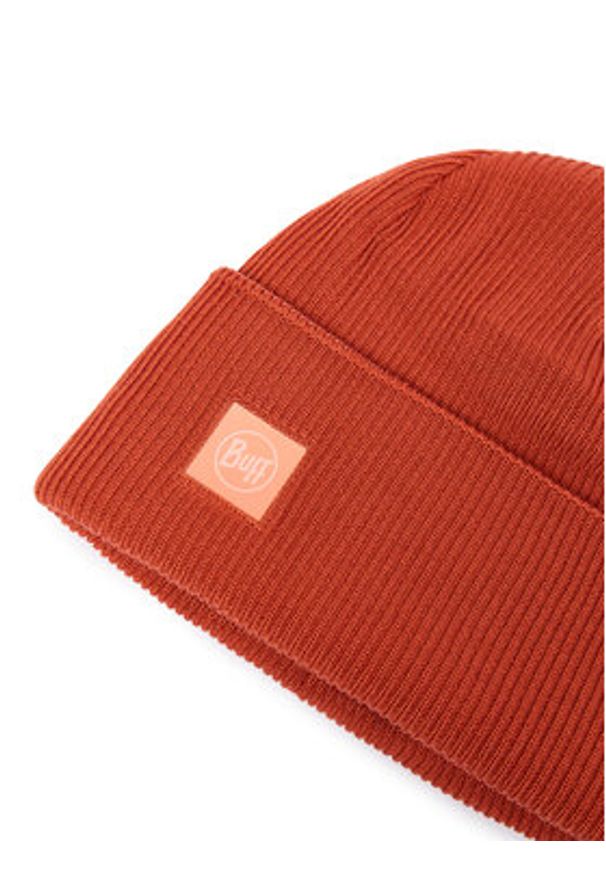 Buff Czapka Crossknit Beanie Solid 132891.330.10 Brązowy. Kolor: brązowy. Materiał: materiał