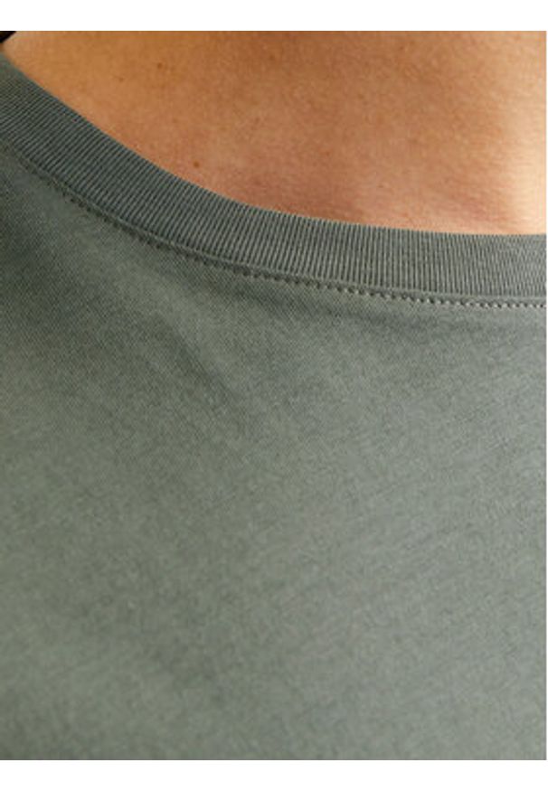 Jack & Jones T-Shirt Organic Basic 12156101 Zielony Standard Fit. Kolor: zielony. Materiał: bawełna