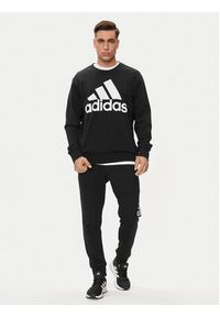 Adidas - adidas Bluza Essentials French Terry Big Logo Sweatshirt IC9324 Czarny Regular Fit. Kolor: czarny. Materiał: bawełna #5