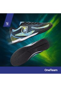 ONETEAM - Buty piłkarskie dziecięce OneTeam Robero Teen IC. Kolor: czarny. Sport: piłka nożna