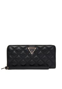 Guess Portfel SWQG96 73146 Czarny. Kolor: czarny. Materiał: skóra #1