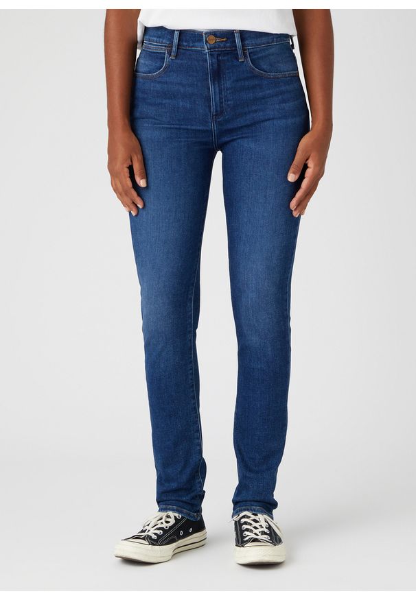 Wrangler - DAMSKIE SPODNIE JEANSOWE WRANGLER SLIM AUTHENTIC LOVE 112145952