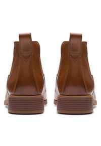 Clarks Sztyblety Havisham Top 26178718 Brązowy. Kolor: brązowy. Materiał: skóra #4
