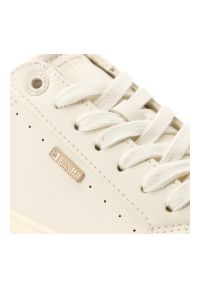 Big-Star - Trampki damskie Big Star, skóra ekologiczna sznurowany fason gruba gumowa podeszwa minimalistyczny design subtelne logo, beżowe, TT274806. Okazja: na co dzień. Zapięcie: sznurówki. Kolor: beżowy. Materiał: guma, skóra ekologiczna. Szerokość cholewki: normalna. Styl: elegancki, casual, klasyczny, sportowy #3