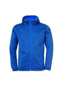 UHLSPORT - Kurtka Uhlsport Essential Fleece. Kolor: niebieski, szary, wielokolorowy. Materiał: polar. Sport: piłka nożna