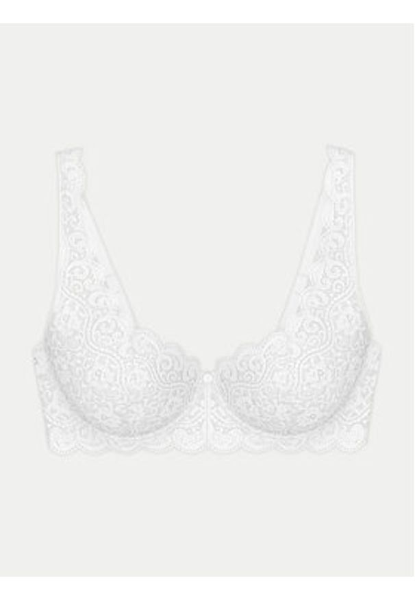Triumph Biustonosz z fiszbiną Amourette 10209584 Biały. Kolor: biały. Materiał: syntetyk