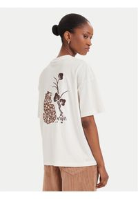 Napapijri T-Shirt S-Aral NP0A8A6N Kremowy Regular Fit. Kolor: kremowy. Materiał: bawełna #1