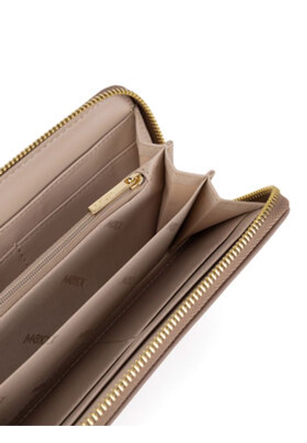 MEXX Portfel MEXX-W1-002-AW24 Brązowy. Kolor: brązowy. Materiał: materiał, poliester