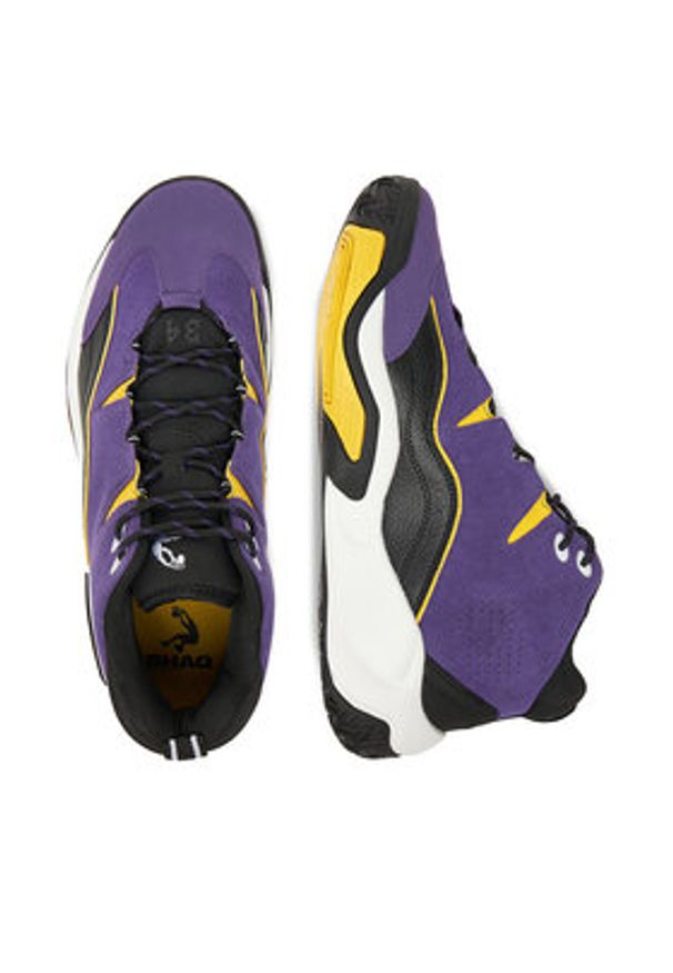 Shaq Sneakersy EO-H.O.F AQ95027M-UZ Fioletowy. Kolor: fioletowy. Materiał: zamsz, skóra